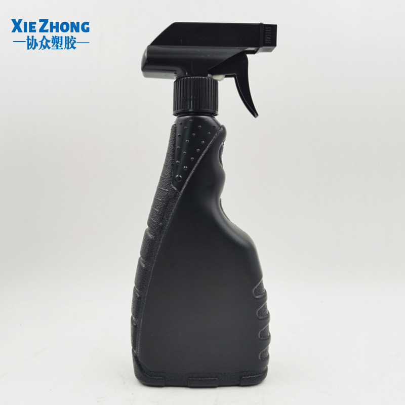 厂家供应 500mlHDPE塑料瓶 清洁剂喷雾瓶 油烟净油污净浇花喷枪
