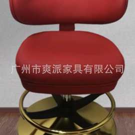 工厂批发赌场椅澳门西港老虎机椅百家乐椅子柬埔寨赌场椅打鱼机椅