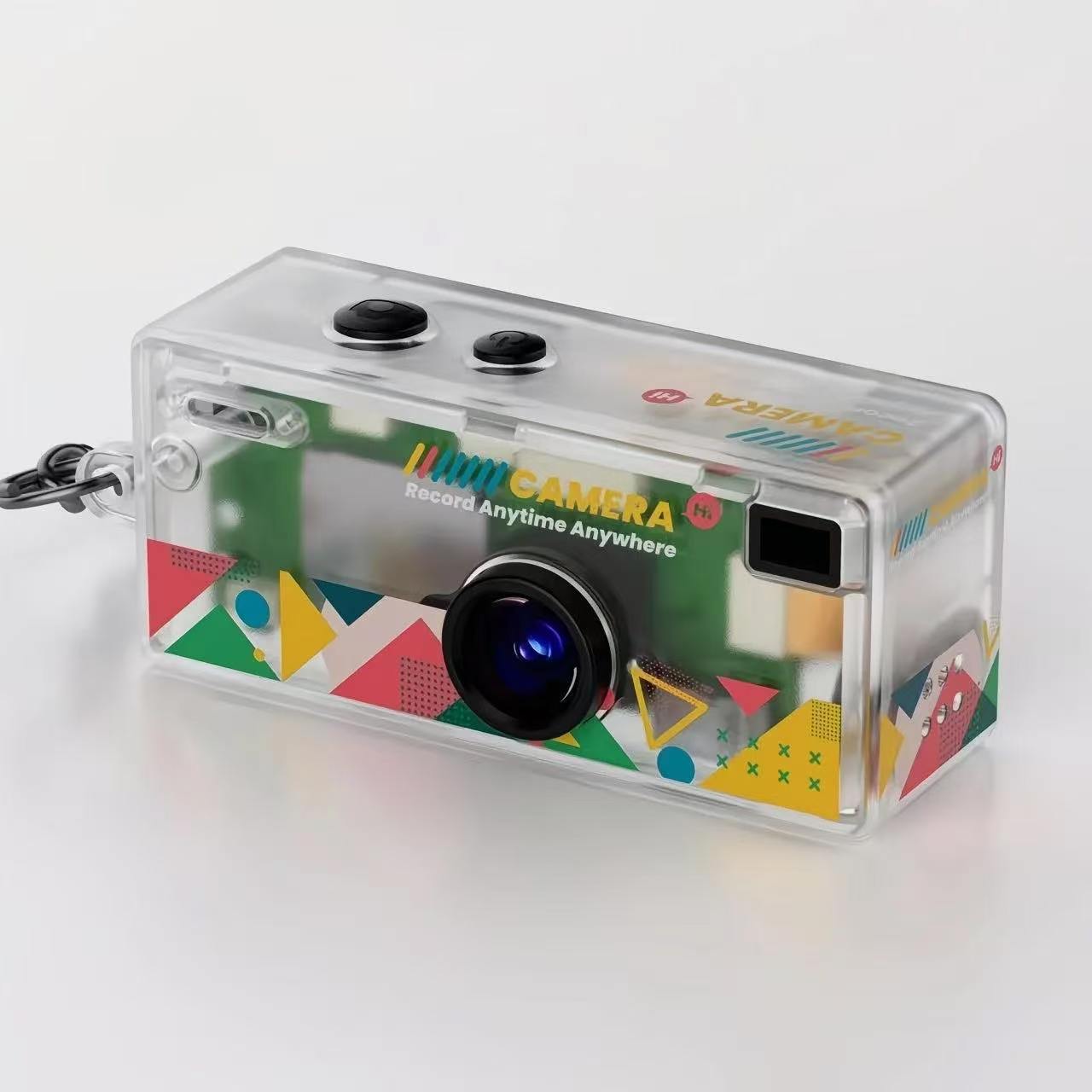 CCD mini cámara de explosión transfronteriza THUMB CAMERA cámara digital caja ciega estudiante con pantalla estilo retro
