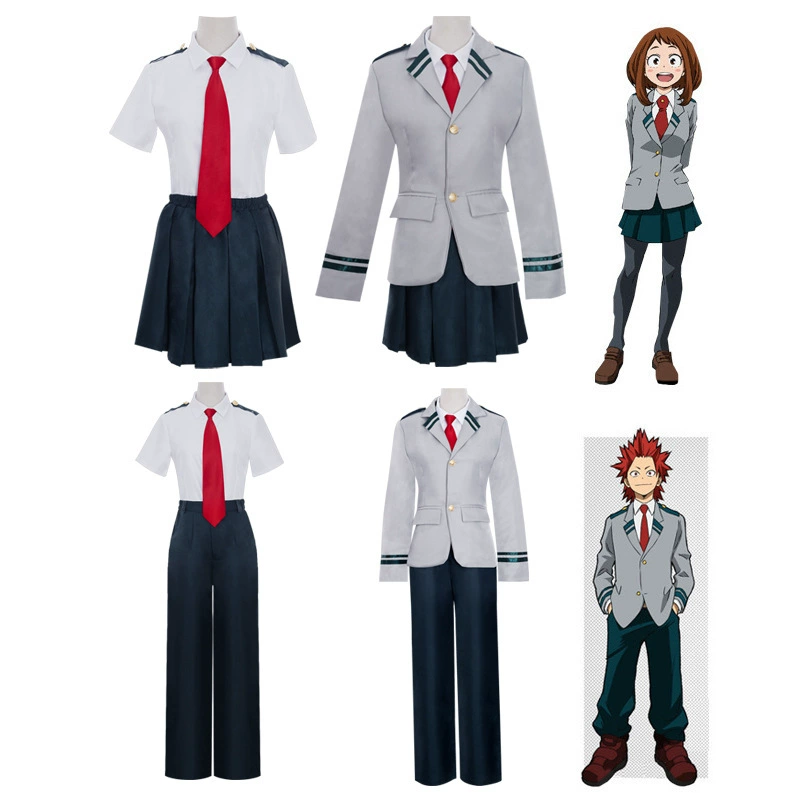 [Spot Wholesale] My Hero College cosplay Suit Green Valley Long cos School Uniform cos Suit