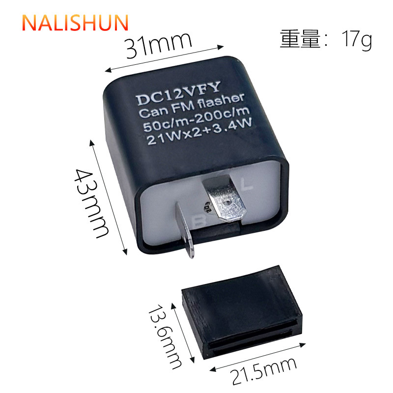Lámpara de dirección ajustable LED flash negro