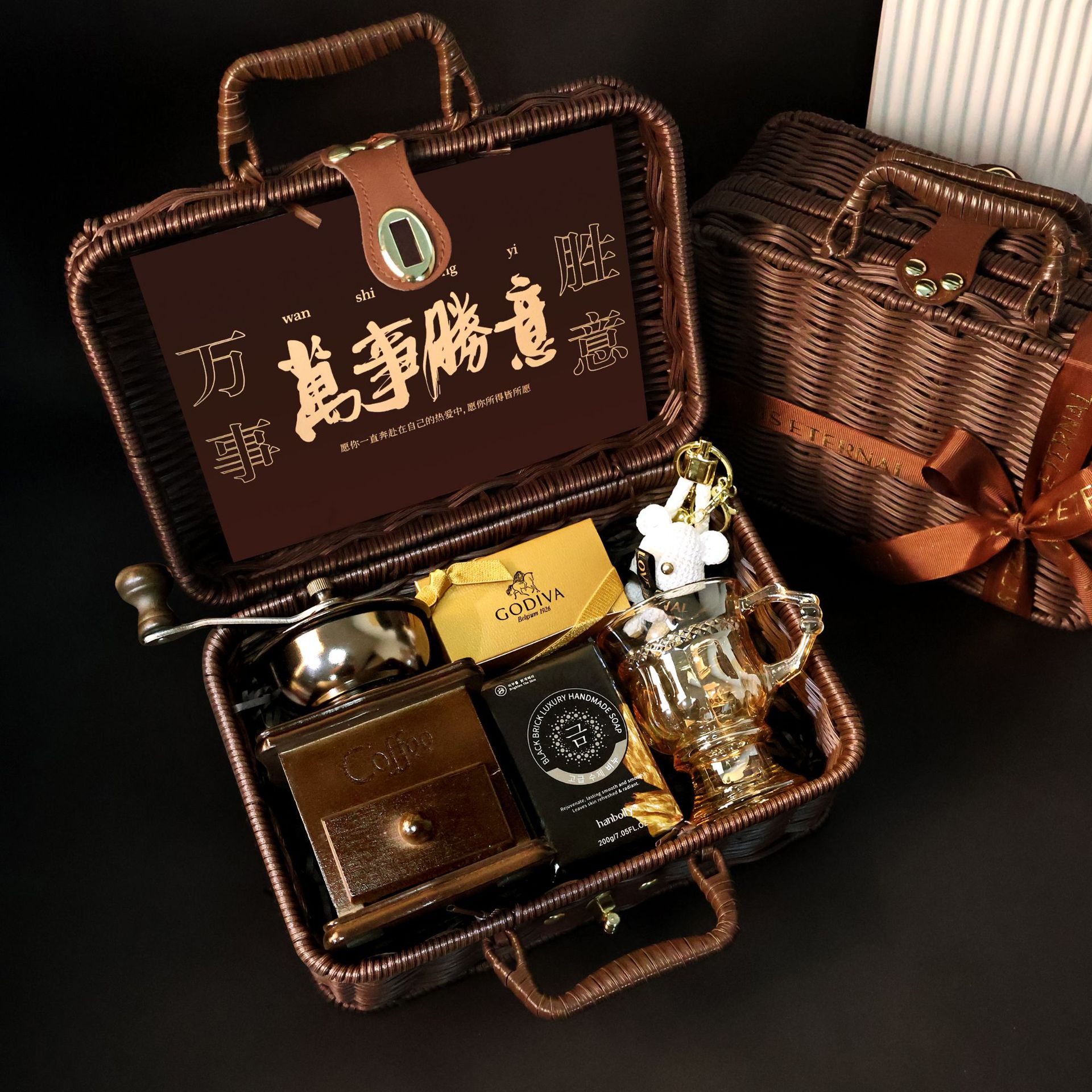 绅士咖色藤编17款