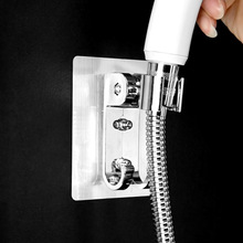 花洒底座免打孔吸盘式配件挂钩浴室可调节淋浴器手持喷头固定向之