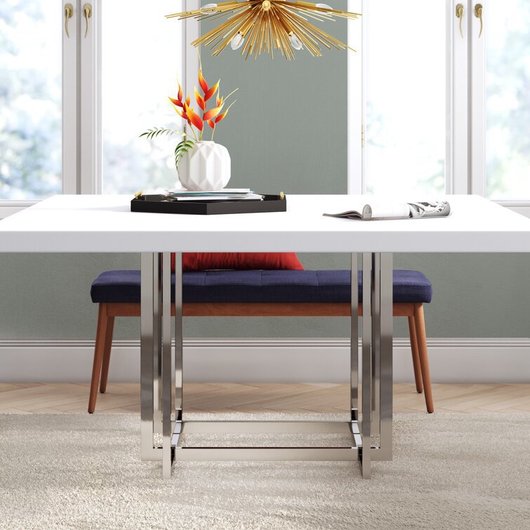 mesas de comedor exportación tabla de roca mesa de comedor de lujo ligera mesa de comedor de madera maciza mesa de vidrio temperado casero