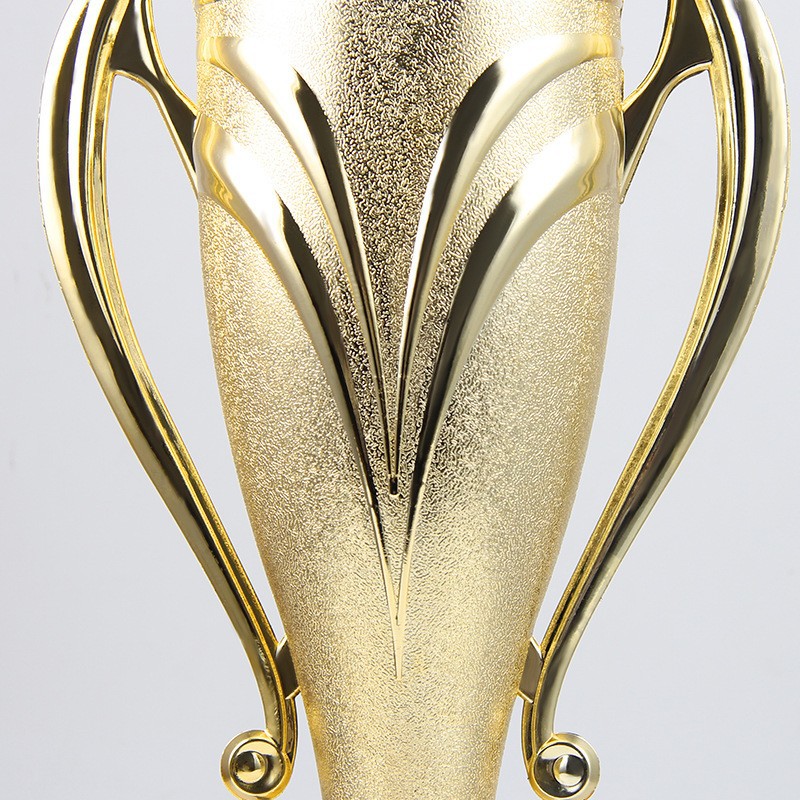 Nuevo trofeo de plástico de cuerpo de taza de sirena, trofeo para eventos de baloncesto y fútbol, trofeo de taza de tapa de orejas