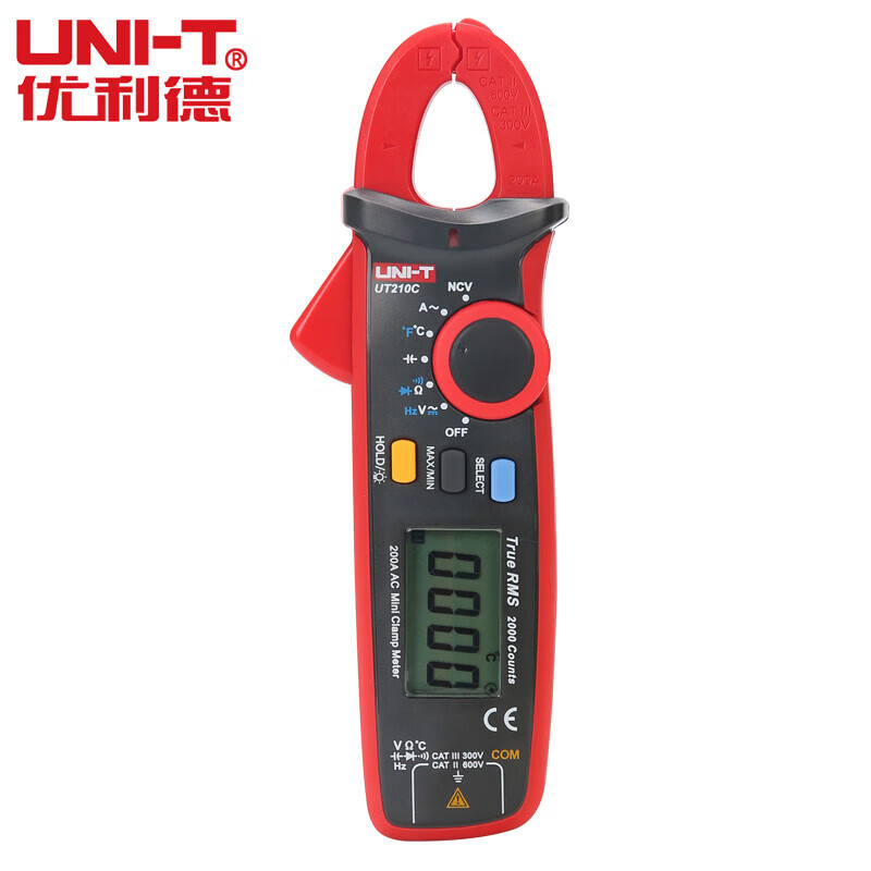优利德 UNI-T UT210C 迷你数字钳形表