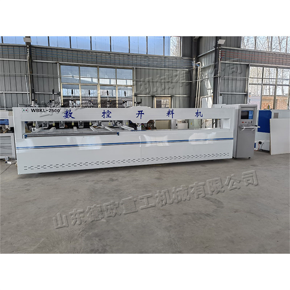 家具橱柜门板下料机 卧式实木板锯铣机 全自动数控木工开料机