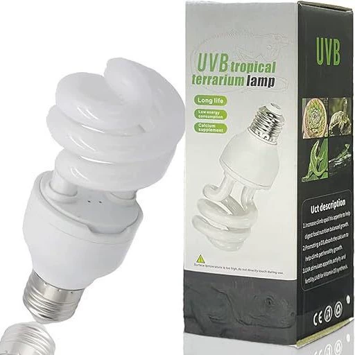 Рептилия UV/UVB спираль 5,0-10,0 13 Вт луковица ящерица черепаха змея 110V220V