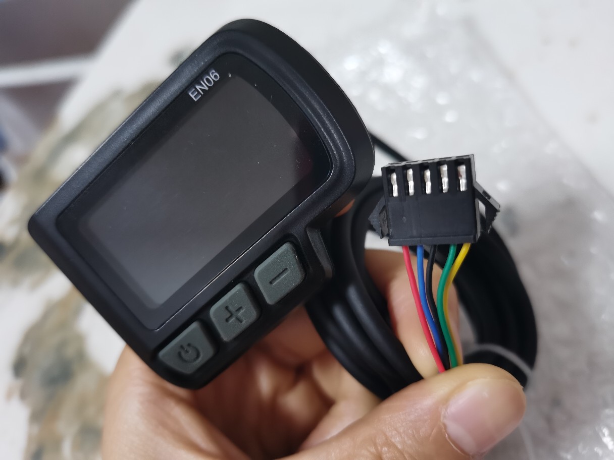 Electric Vehicle Accessories En06 Electric Bicycle Instrument Display Bicycle Speedometer USB Port Sm Plug