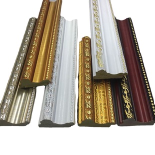 Home improvement wire ps foam decorative line solid wood European-style oil painting frame frame mounted cross-stitch edge photo frame line