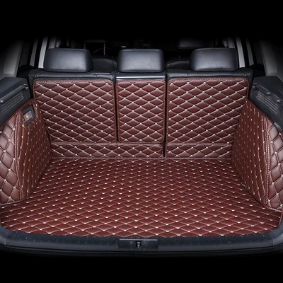 High-Edge Flat Trunk Mat, Direct – Trunk Mat - full-surround-coffee-color-small-package-delivery-24-hours-fast-delivery