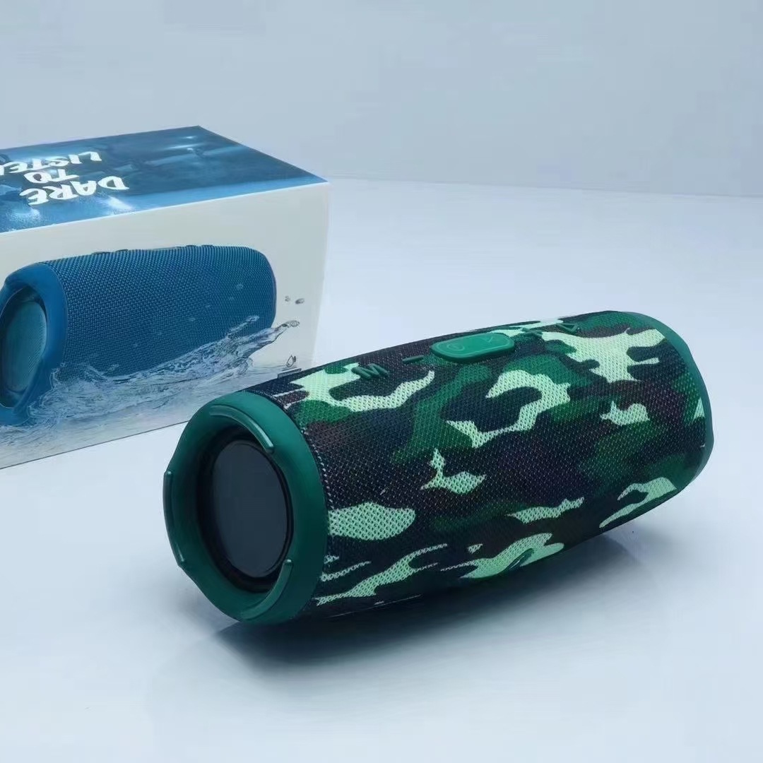 Huaqiangbei Charge5 Altavoz Bluetooth inalámbrico Subwoofer para exteriores Altavoz Bluetooth inalámbrico Shockwave 5ta generación portátil