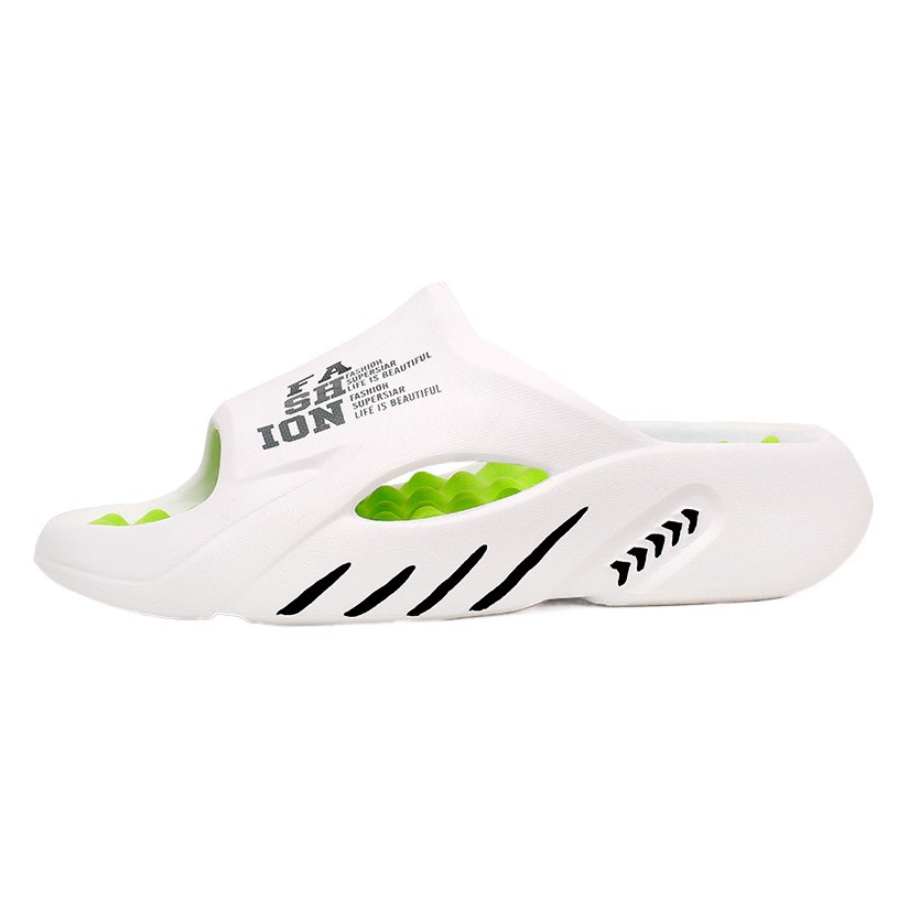 Тапочки Мужская летняя верхняя одежда Модные Популярные в Интернете супер горячие спортивные навозные ощущения Нескользящий дезодорант на открытом воздухе Пляжные сандалии больших размеров