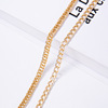 Fashionable classic bag strap, clothing, accessory, metal chain, wholesale