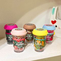かわいいキャンディー系缶詰使い捨ての皮筋子供が馬尾を刺して髪を傷つけない高弾力基礎ひも