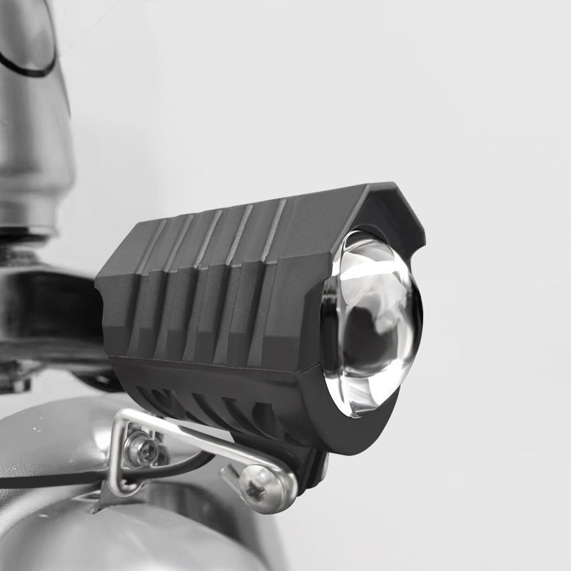 Foldable Lithium Battery Driving Light 48V Integrated Horn and Light Electric Scooter Light Electric Vehicle Light