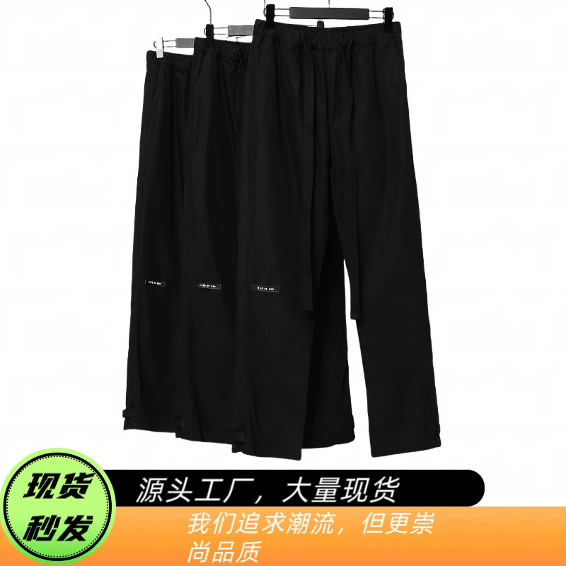 Трансграничный прилив FOG Season 6 нейлоновая наклейка липучка брюки высокие уличные стримеры брюки пара брюки