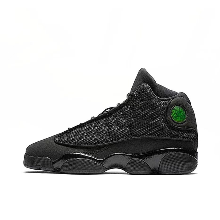 Putian zapatos transfronterizos AJ13 negro y blanco Panda empresa Joe13 alto blanco azul obsidiana zapatos de baloncesto para hombres y mujeres image 17