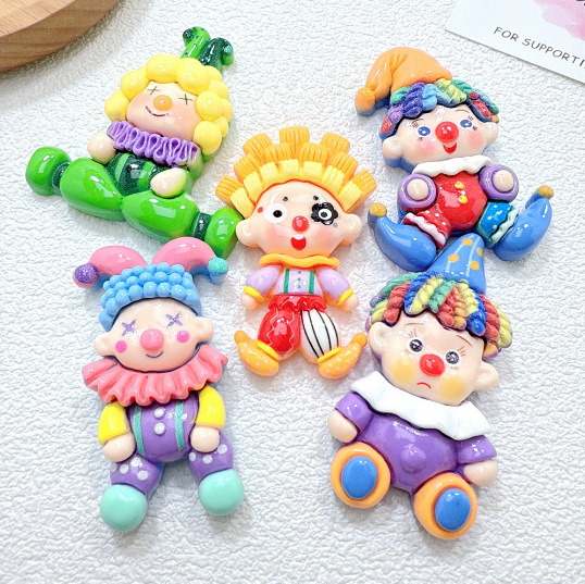 冰箱贴磁吸立体卡通磁吸贴留言板洞洞板贴片搞怪小丑磁力贴