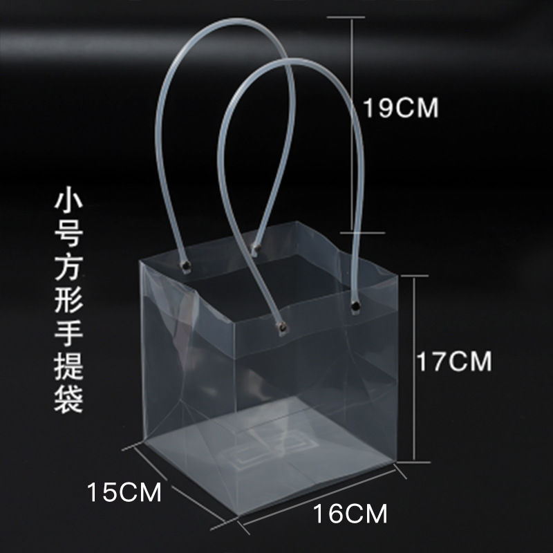 Bolso especial transfronterizo para flores, descuento al por mayor, bolsa trapezoidal de papel kraft impermeable, bolsa de embalaje de regalo, bolsa de ramo