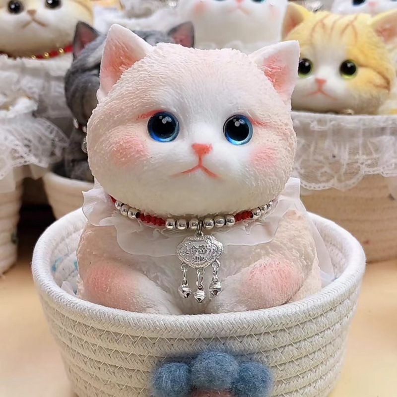 正版猫猫捏捏乐食品级硅胶材质解压玩具创意礼品猫猫萌宠硅胶捏捏|undefined