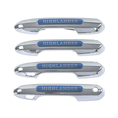 Other Automotive Exterior Supplies: Door Bowl Handle Anti-Scratch - blue-label-silver-plating