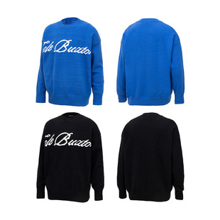 Foreign Trade Trendy Brand Cole Buxton American Casual Letter Sweater Street Popular All-match Retro Top Jacket