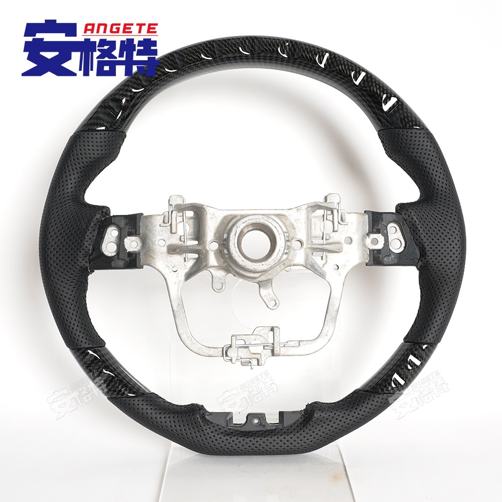 Suitable for Toyota NoahVoxy90 Innova ZENIX imitation carbon fiber car steering wheel modification