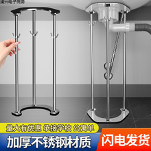 不锈钢台下盆支撑架卫生间浴室柜陶瓷厨房水槽三角支架托架