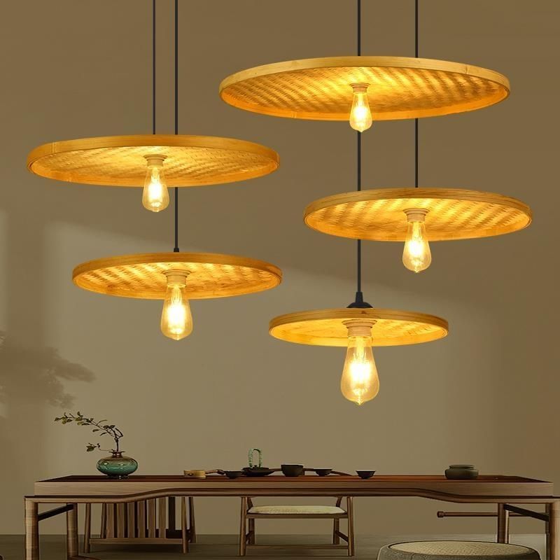 Chinese-Style Chandelier Creative Restaurant Simple Solid Wood Homestay Retro Zen Chandelier Bar Tea Room Dustpan Hot Pot Restaurant Chinese-Style Chandelier Creative Restaurant Simple Solid Wood Homestay Retro Zen Chandelier Bar Tea Room Dustpan Hot Pot Restaurant