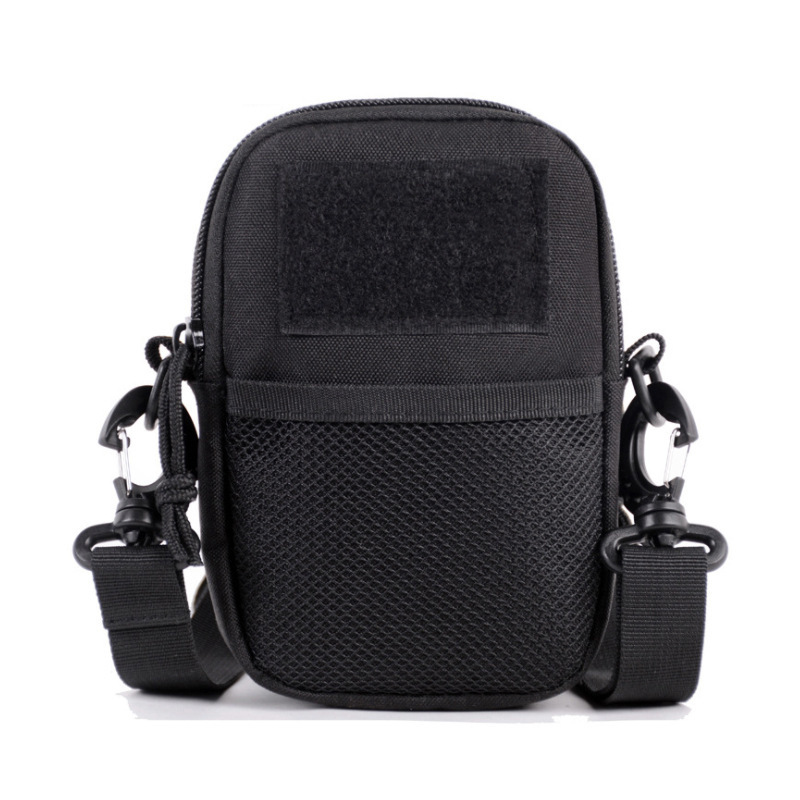 Bolsa para teléfono móvil para deportes al aire libre, bolsa táctica impermeable de tela Oxford, bandolera para ciclismo, senderismo, ocio, riñonera con correa trasera