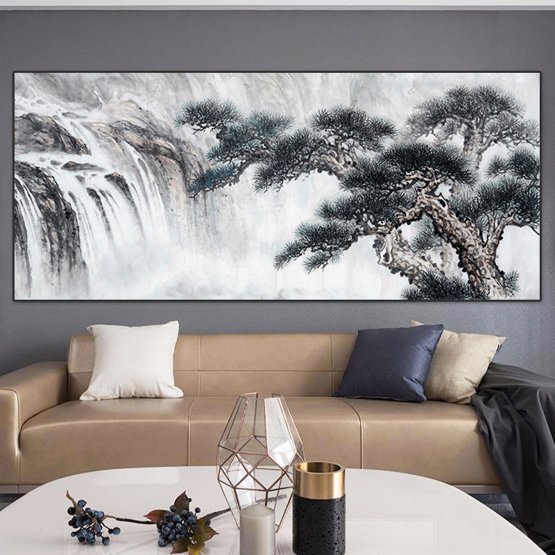 Chinese style landscape painting modern...