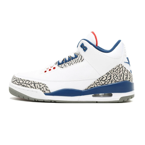 No. 3 white and blue