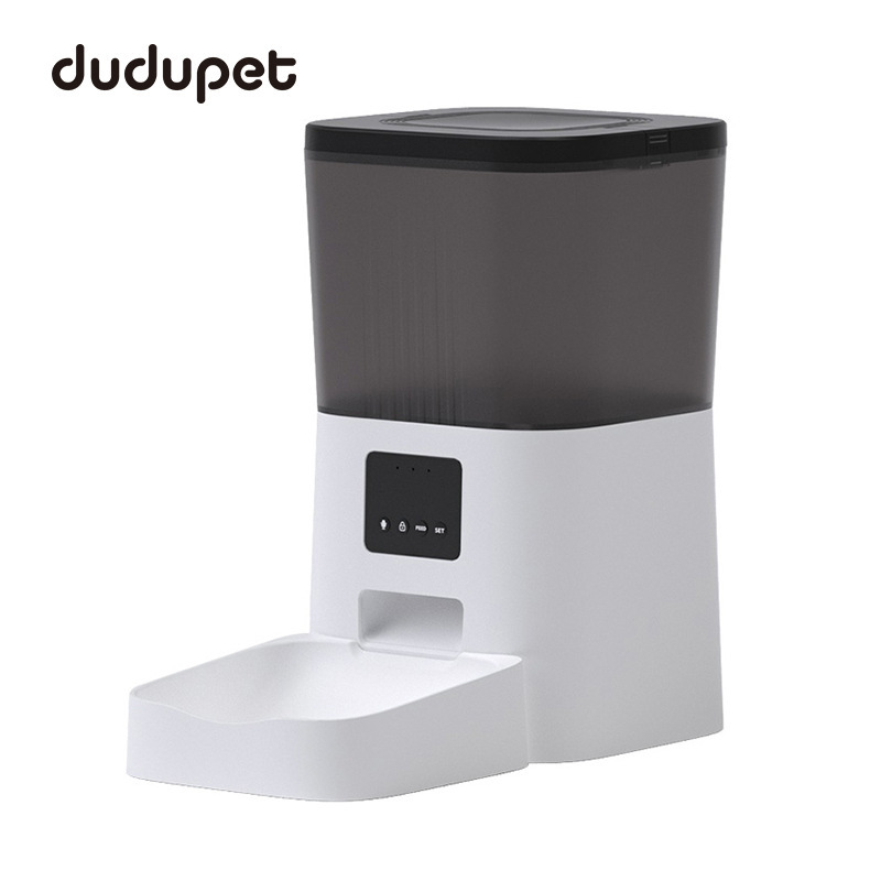 速卖通智能宠物喂食器手机操作定时投放猫狗粮自动喂食机可录音