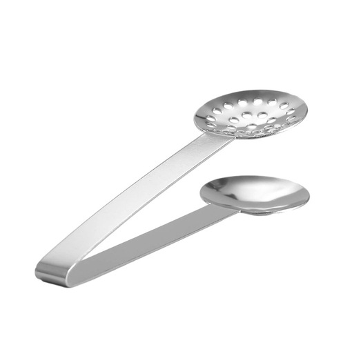 Cross-border Amazon kitchen gadgets stainless steel tea clip lemon clip tea clip ice cube multifunctional sugar clip