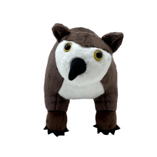 跨境新品Baldur's Gate Owlbear 博德之门猫头鹰熊毛绒玩偶公仔