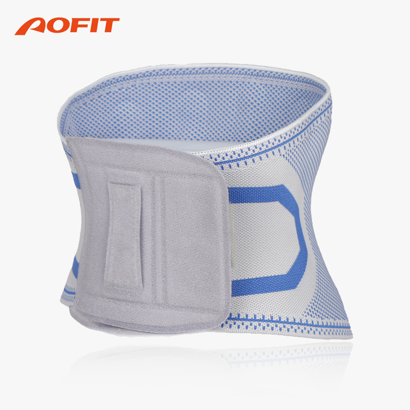 knitting motion Waist protection Weightlifting Bodybuilding keep warm Elastic force Waist protection Girdle Elastic force steel plate Waist train Waist protection belt