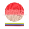 18cm round pastel 11 rope+opp