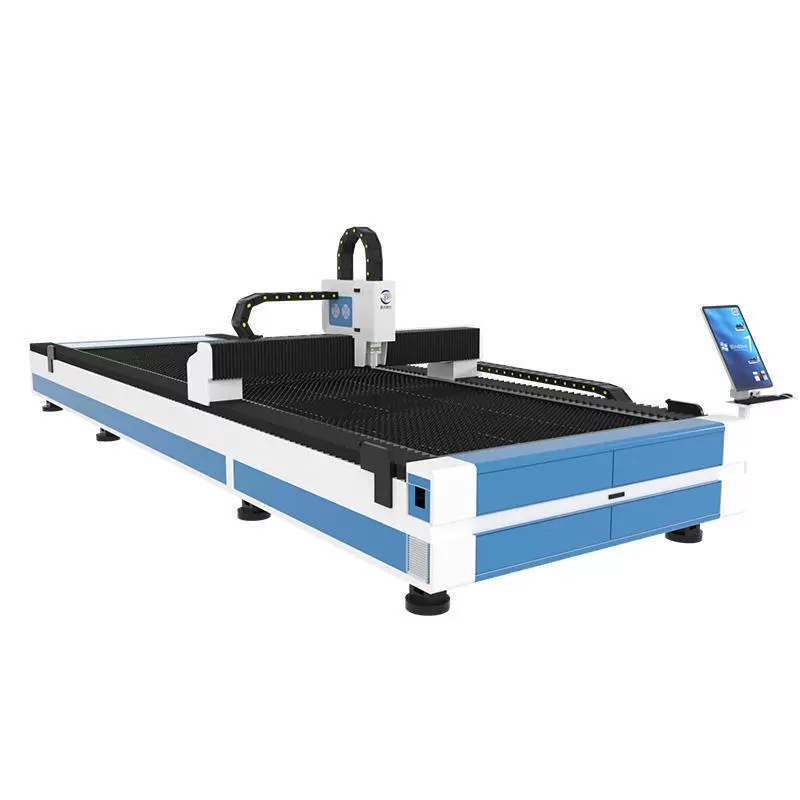 激光切割机器不锈钢碳钢激光金属切割机单平台光纤激光切割机