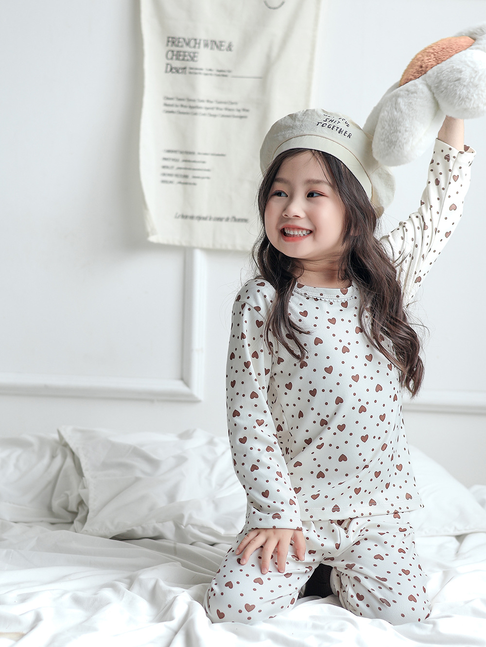 Ropa para niños niñas pijamas bebé ropa interior set Derong encaje mujer primavera y otoño fábrica de ropa para el hogar al por mayor