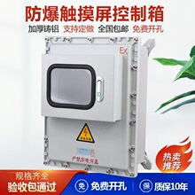 防爆控制箱7/10寸显示屏防爆温控仪表箱小门触摸屏防爆接线配电箱