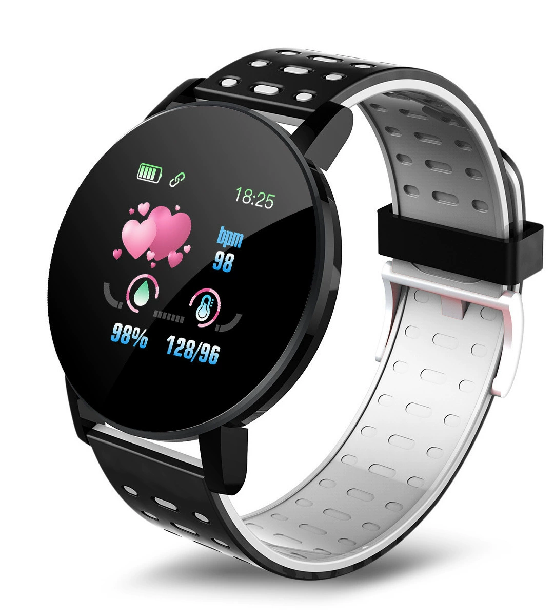Смарт-часы, 119plus, bluetooth, отслеживают сердцебиение, измеряют давление