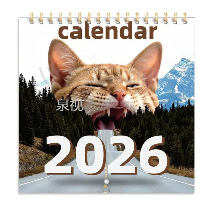 跨境新款日历Jesus Christ WHAT A YEAR Calendar 2026厂家批发现|undefined