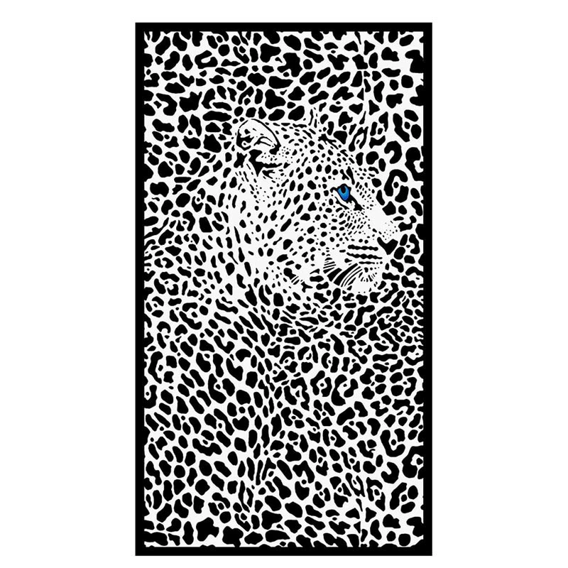 (Cross-border trading), fashionable beach soft bath towel, water absorbent