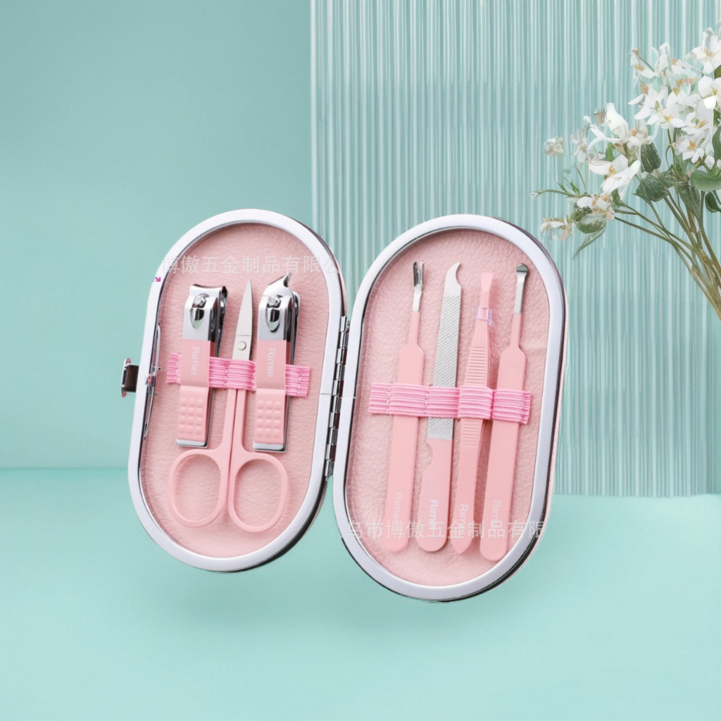 Nail Clippers Manicure Set Nail Scissors Anti-Splash Nail Clippers Oblique Nail Scissors Ear Scoop Set Polishing Nails