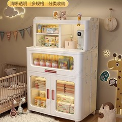 ベビー授乳台子供用玩具収納棚床置き家庭用置物整理箱収納赤ちゃん服収納棚