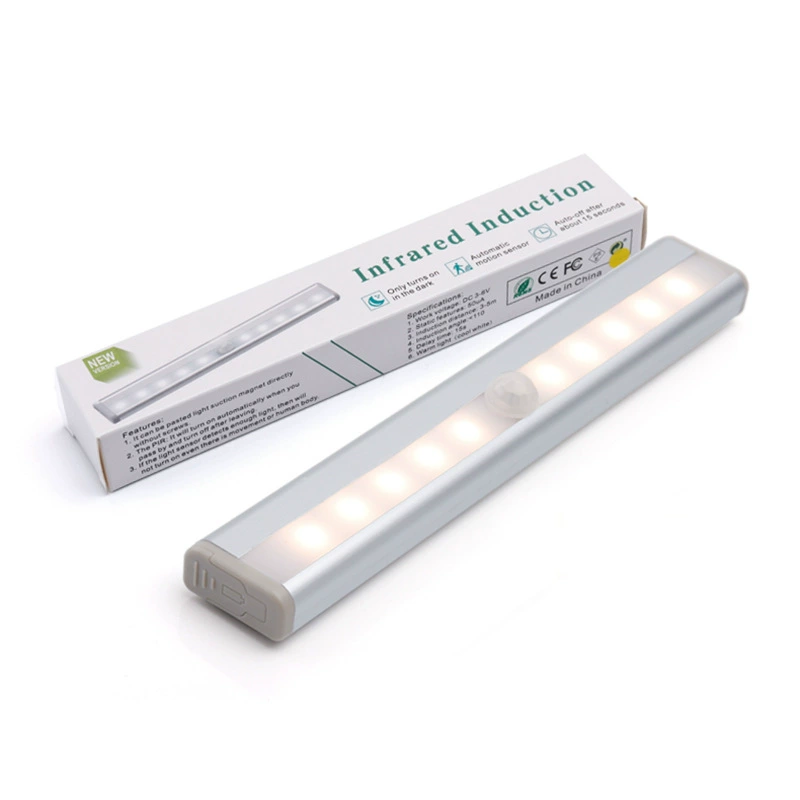 LED-ночник с физиологическим индукционным эффектом для спальни, электромагнитные светильники для гардероба, датчик движения