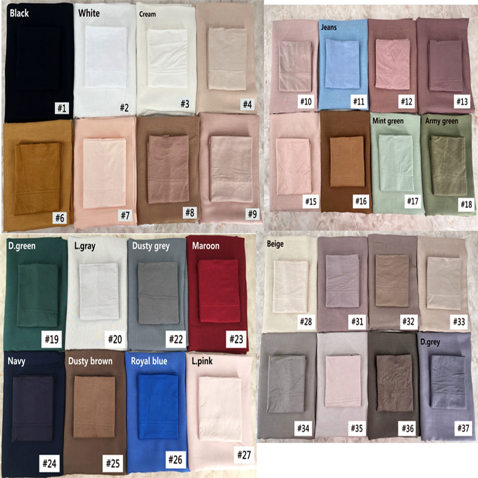 High quality classic scarf, base set