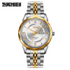 Fashionable calendar, solid men's watch, waterproof watch strap stainless steel, quartz watches, wholesale