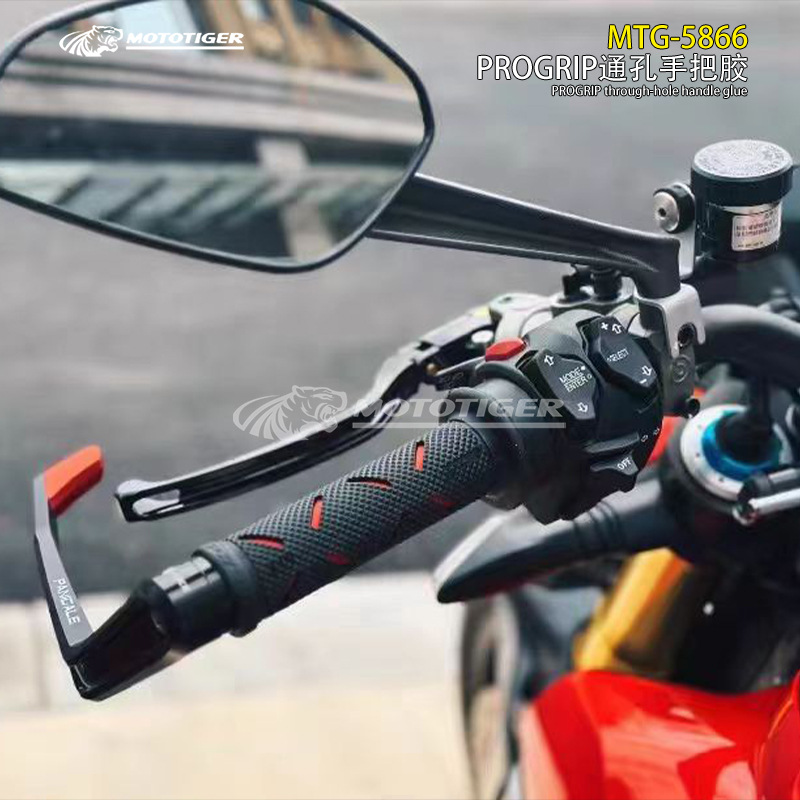 Italian Grip Motorcycle Handlebar Grips 717 Marquez Motogp Handlebar Grips Rubber Ducati Modification